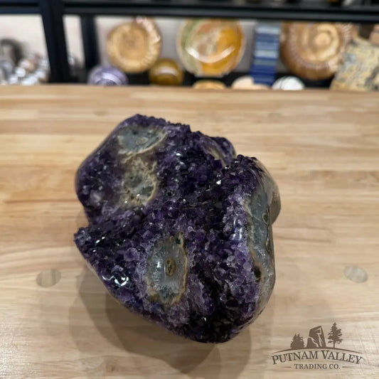 Reserve Uruguayan Amethyst with Stalactite Statement Piece 9.62’’ - Accent