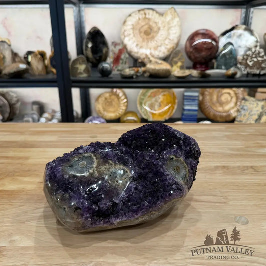 Reserve Uruguayan Amethyst with Stalactite Statement Piece 9.62’’ - Accent