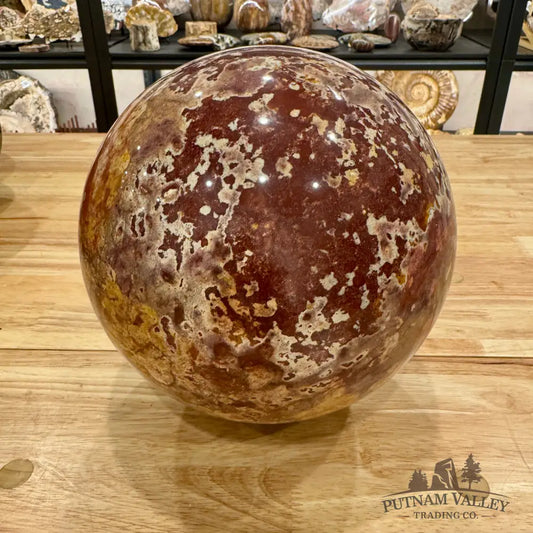 Reserve Van Gogh Jasper Sphere 8’’ Sphere