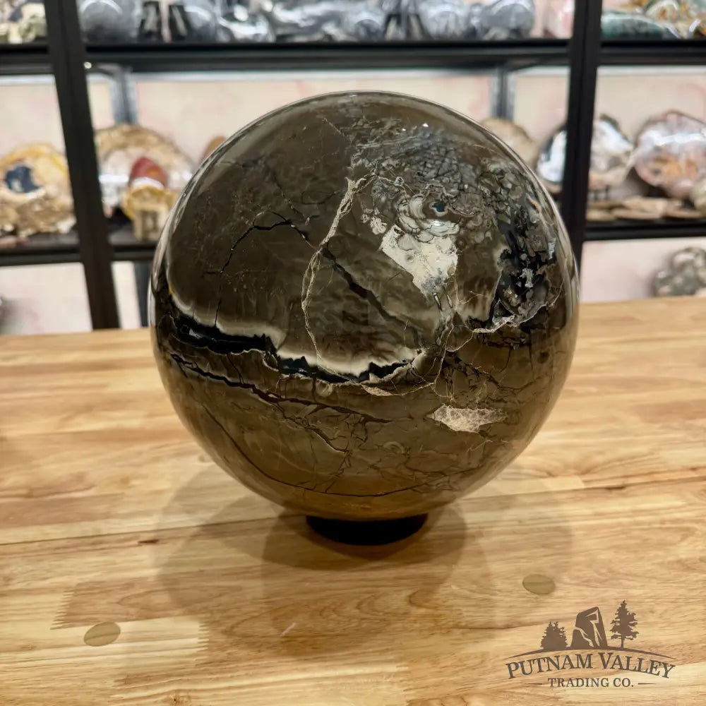 Reserve Volcano Agate Sphere 11’’ Sphere