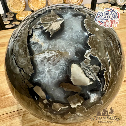 Reserve Volcano Agate Sphere 11’’ Sphere