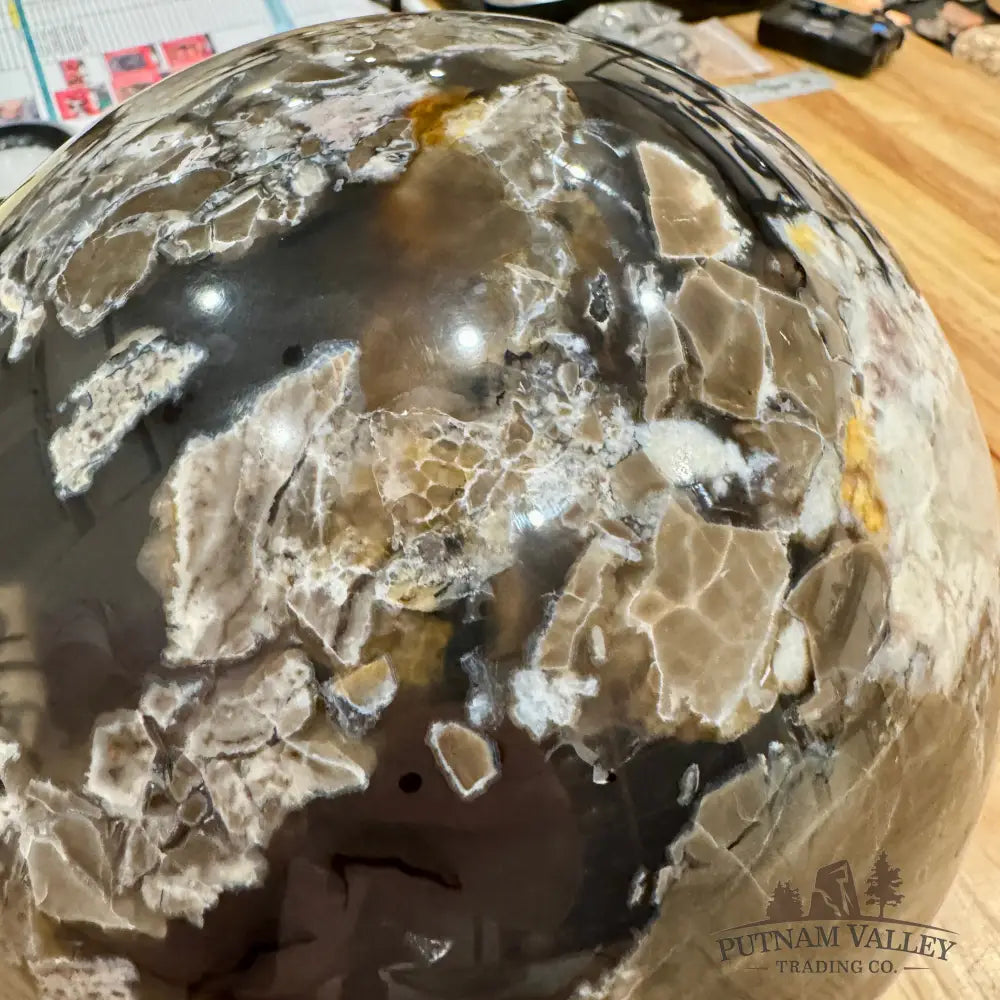 Reserve Volcano Agate Sphere 8.7’’ Sphere