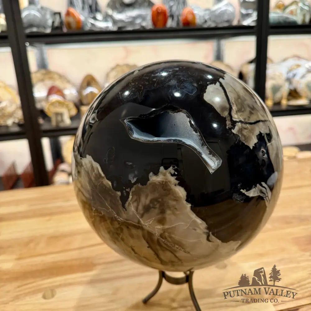 Reserve Volcano Agate Sphere 8.9’’ Sphere