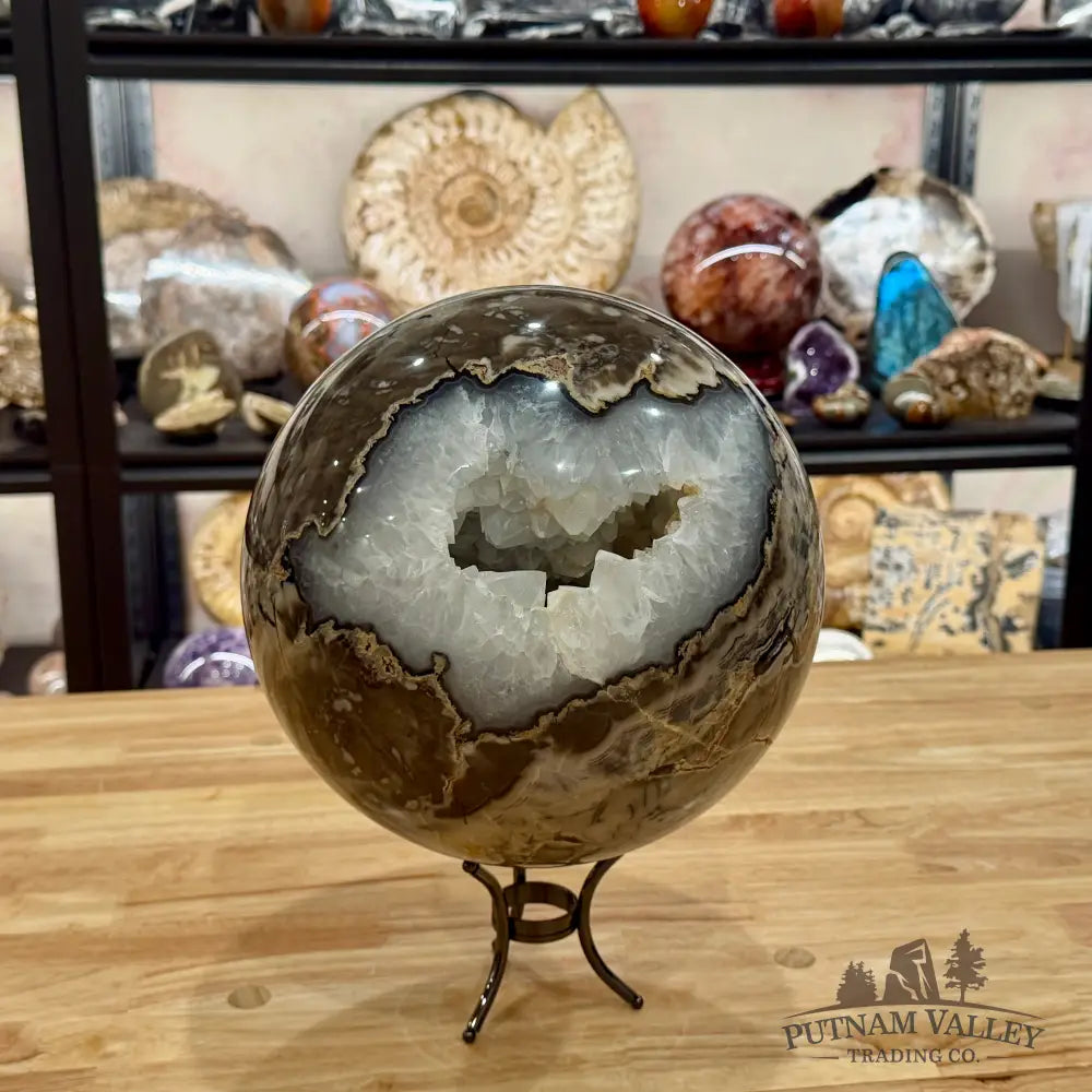 Reserve Volcano Agate Sphere 9.2’’ Sphere