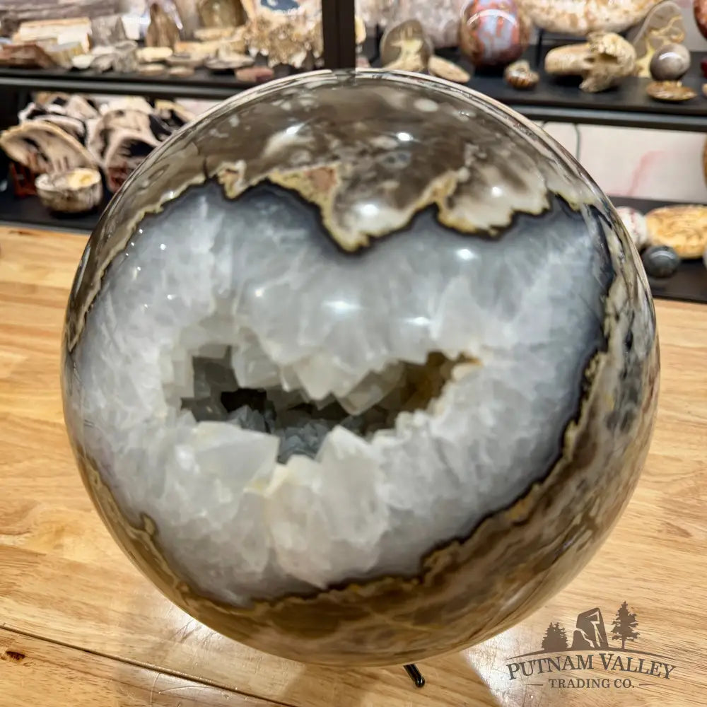 Reserve Volcano Agate Sphere 9.2’’ Sphere