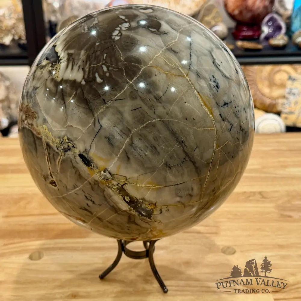 Reserve Volcano Agate Sphere 9.2’’ Sphere
