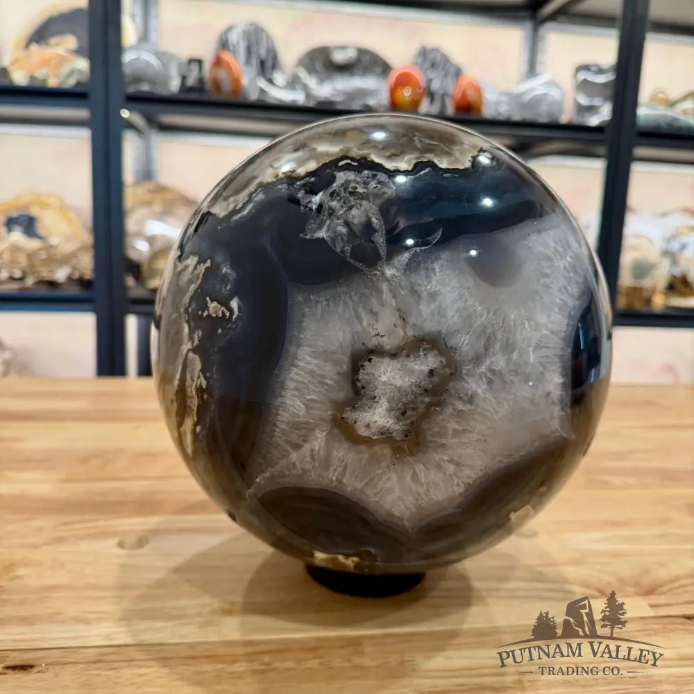 Reserve Volcano Agate Sphere 9.5’’ Sphere