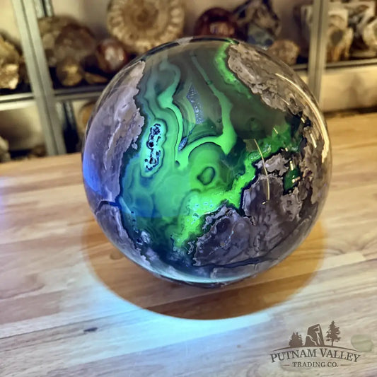 Reserve Volcano Agate Sphere 9.5’’ Sphere