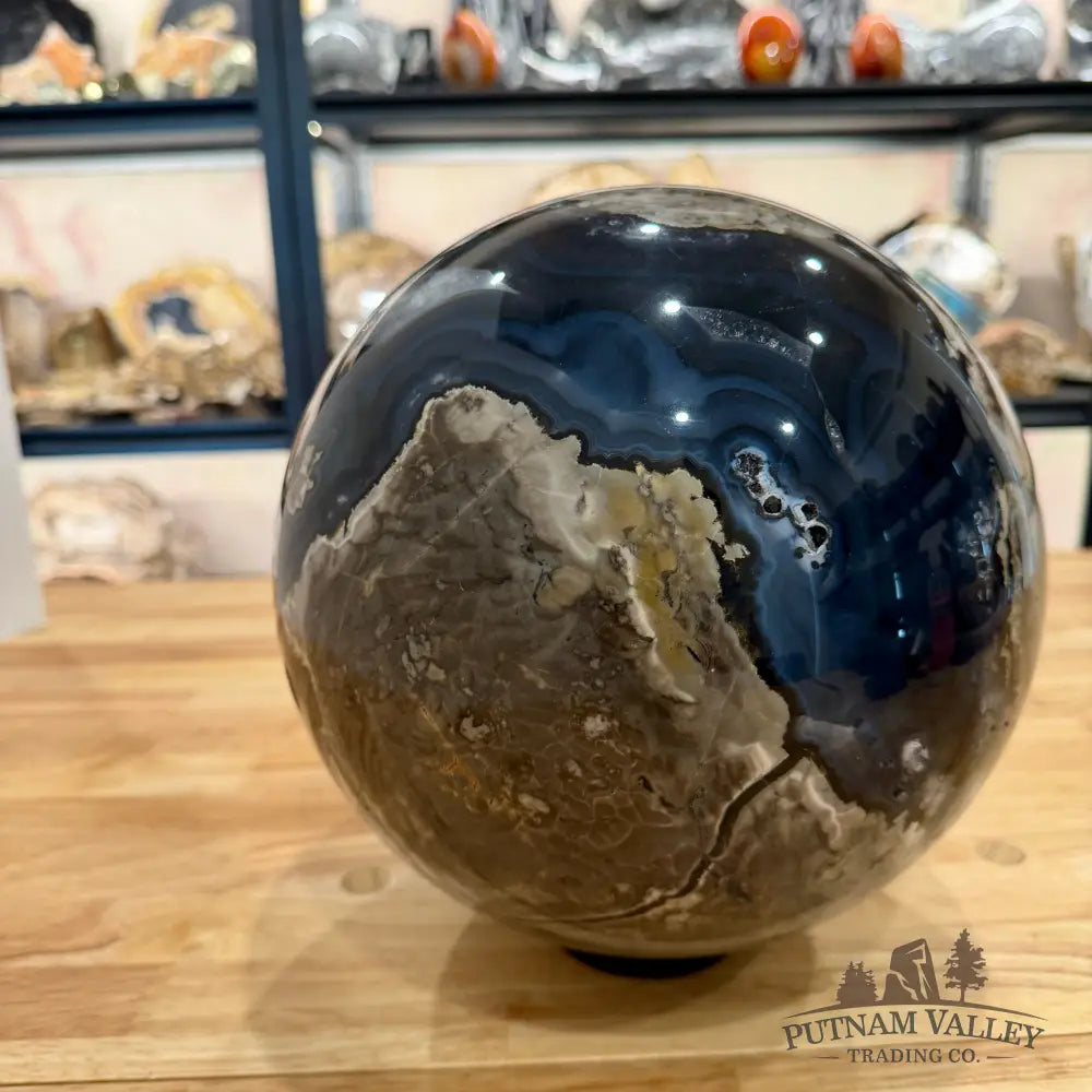 Reserve Volcano Agate Sphere 9.5’’ Sphere