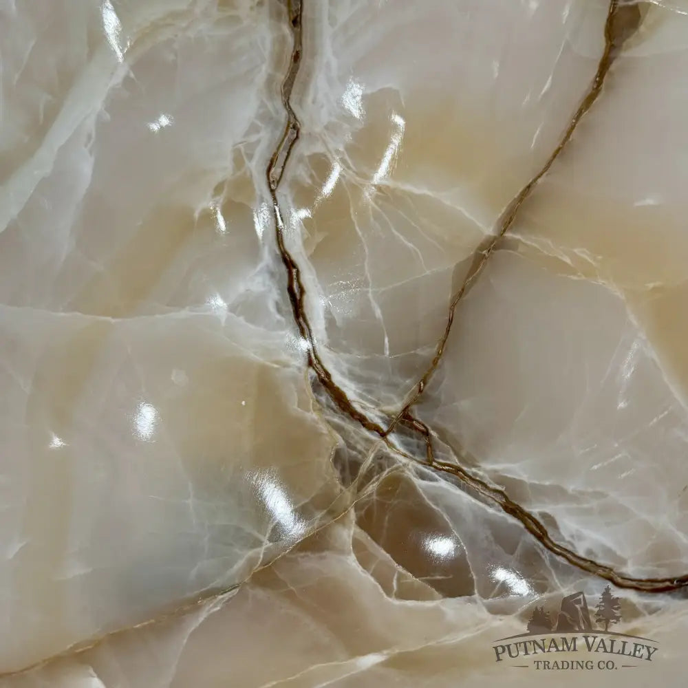 Reserve White Mexican Onyx Bowl 14.5’’ - Bowl