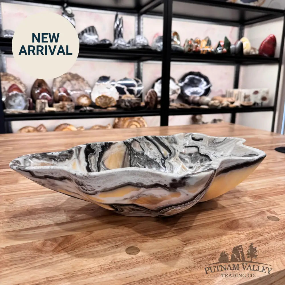 Zebra Onyx Large Bowl Bowl