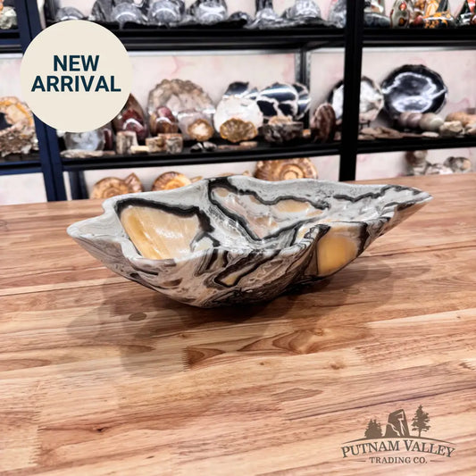 Zebra Onyx Large Bowl Bowl