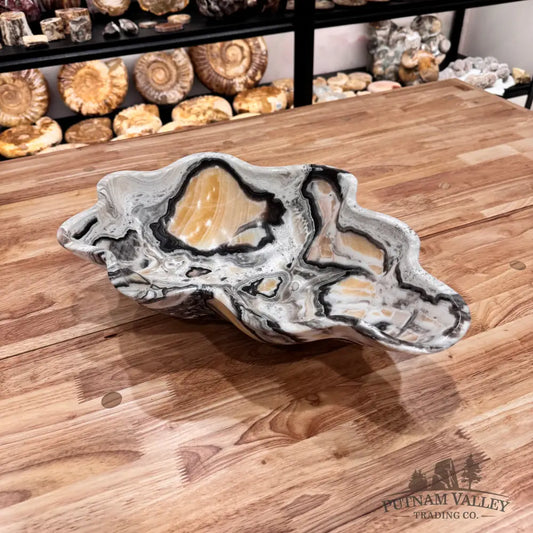 Zebra Onyx Large Bowl Bowl