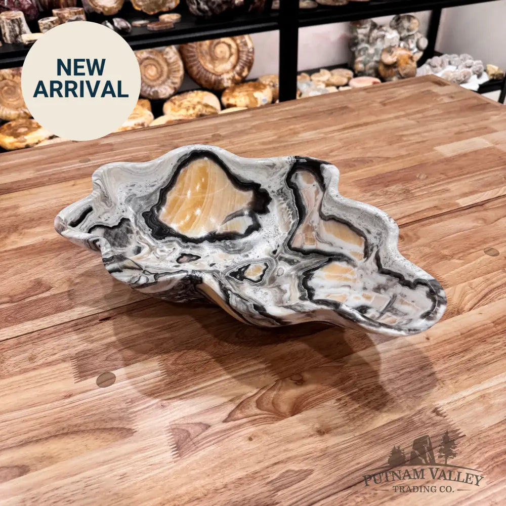 Zebra Onyx Large Bowl Bowl