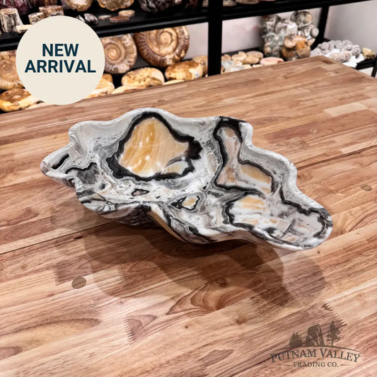 Zebra Onyx Large Bowl Bowl