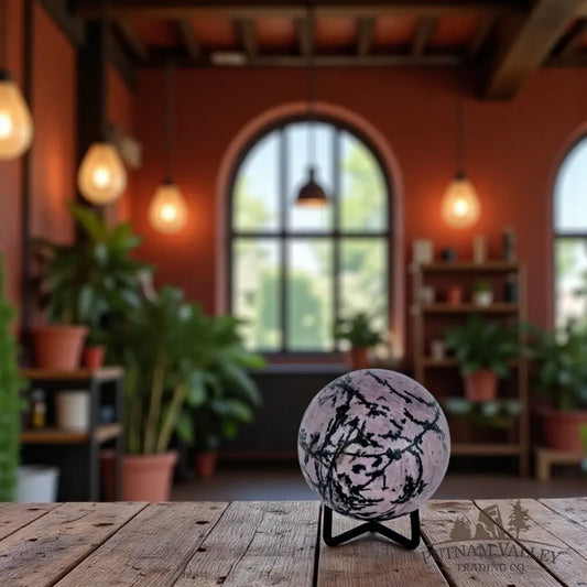 Rhodonite Sphere Sphere