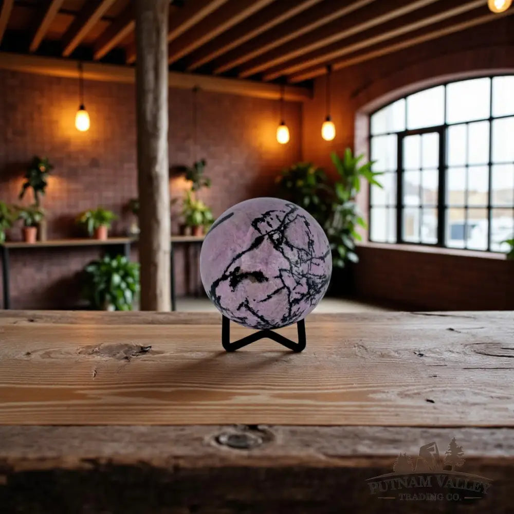 Rhodonite Sphere Sphere