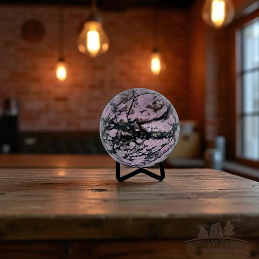 Rhodonite Sphere Sphere