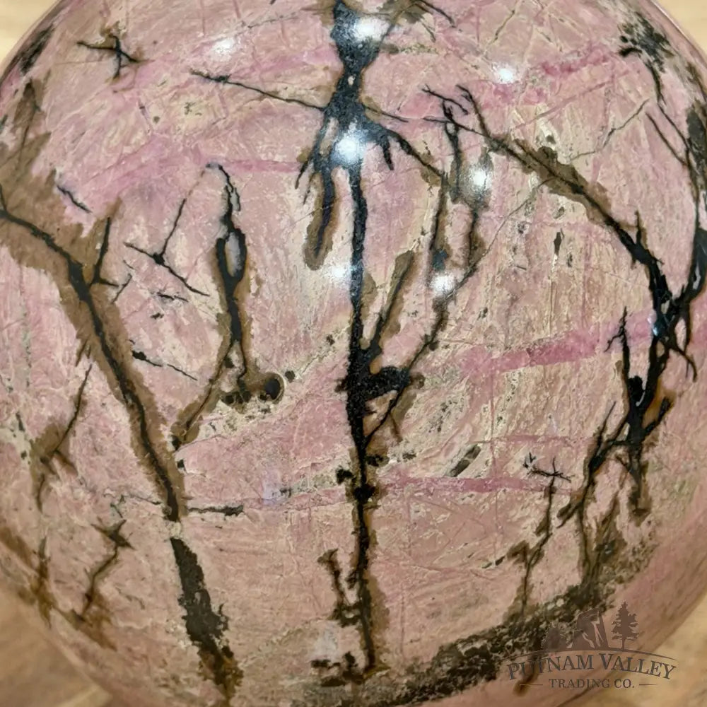Rhodonite Sphere 4.39’’ - Sphere