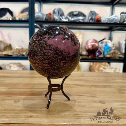 Rhodonite Sphere 5.91’’ Sphere