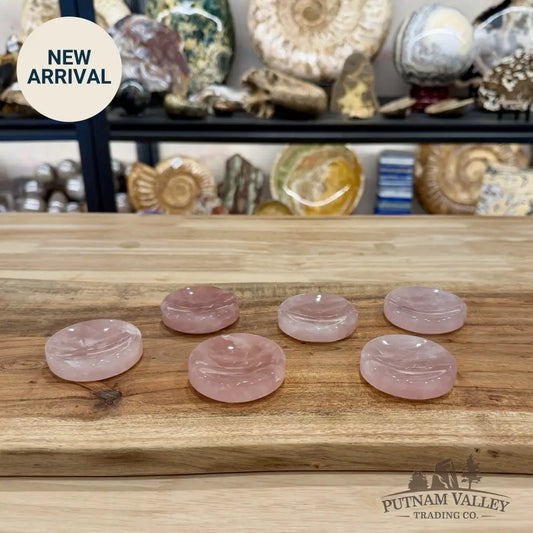Rose Quartz Round Dish - Bowl