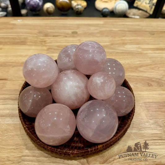Rose Quartz Spheres - 1.88’’ - Sphere