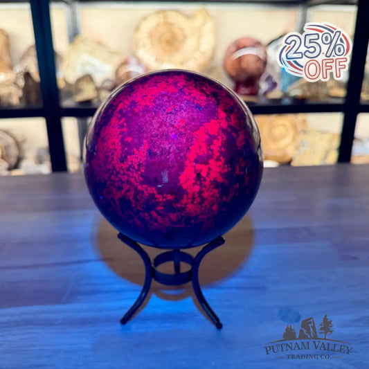 Ruby in Fuchsite + Kyanite Sphere 5.33’’ - Sphere