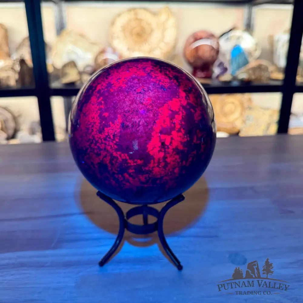 Ruby in Fuchsite + Kyanite Sphere 5.33’’ - Sphere