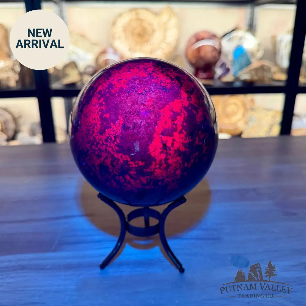 Ruby in Fuchsite + Kyanite Sphere 5.33’’ - Sphere