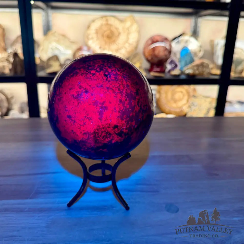 Ruby in Fuchsite + Kyanite Sphere 5.33’’ - Sphere