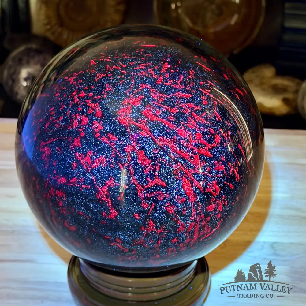 Ruby in Zoisite Sphere 8.3’’ - Sphere