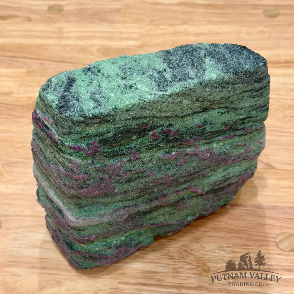 Ruby in Zoisite Tower 7.4’’| UV Reactive - Free Standing Accent