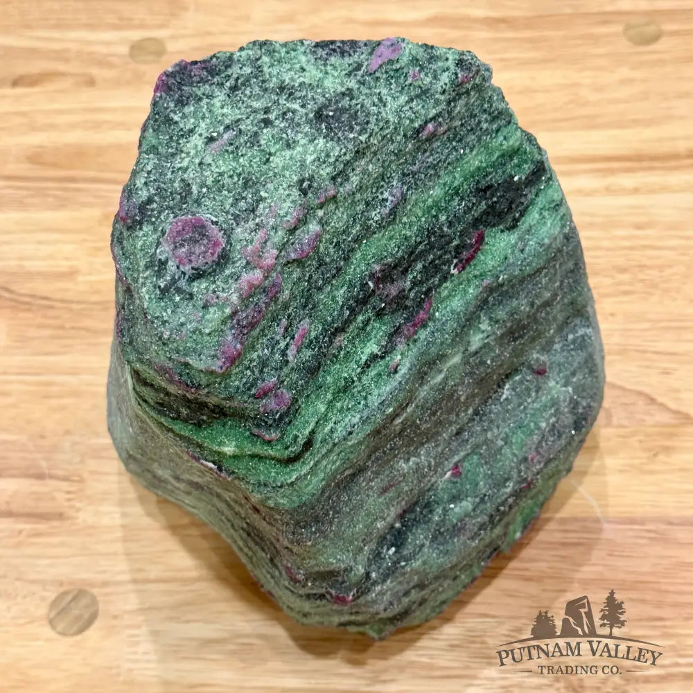 Ruby in Zoisite Tower 7.6’’| UV Reactive - Free Standing Accent