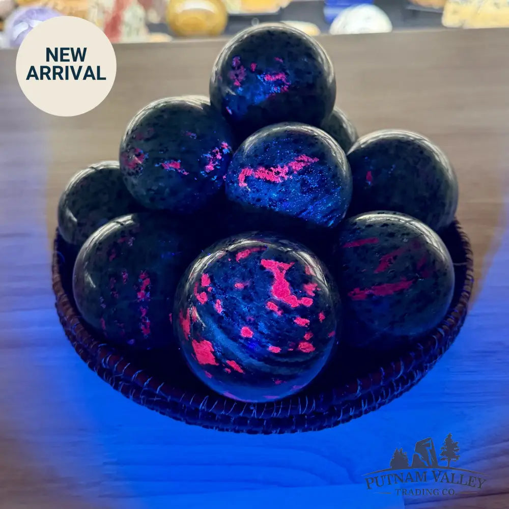 Ruby Zoisite Spheres - Sphere