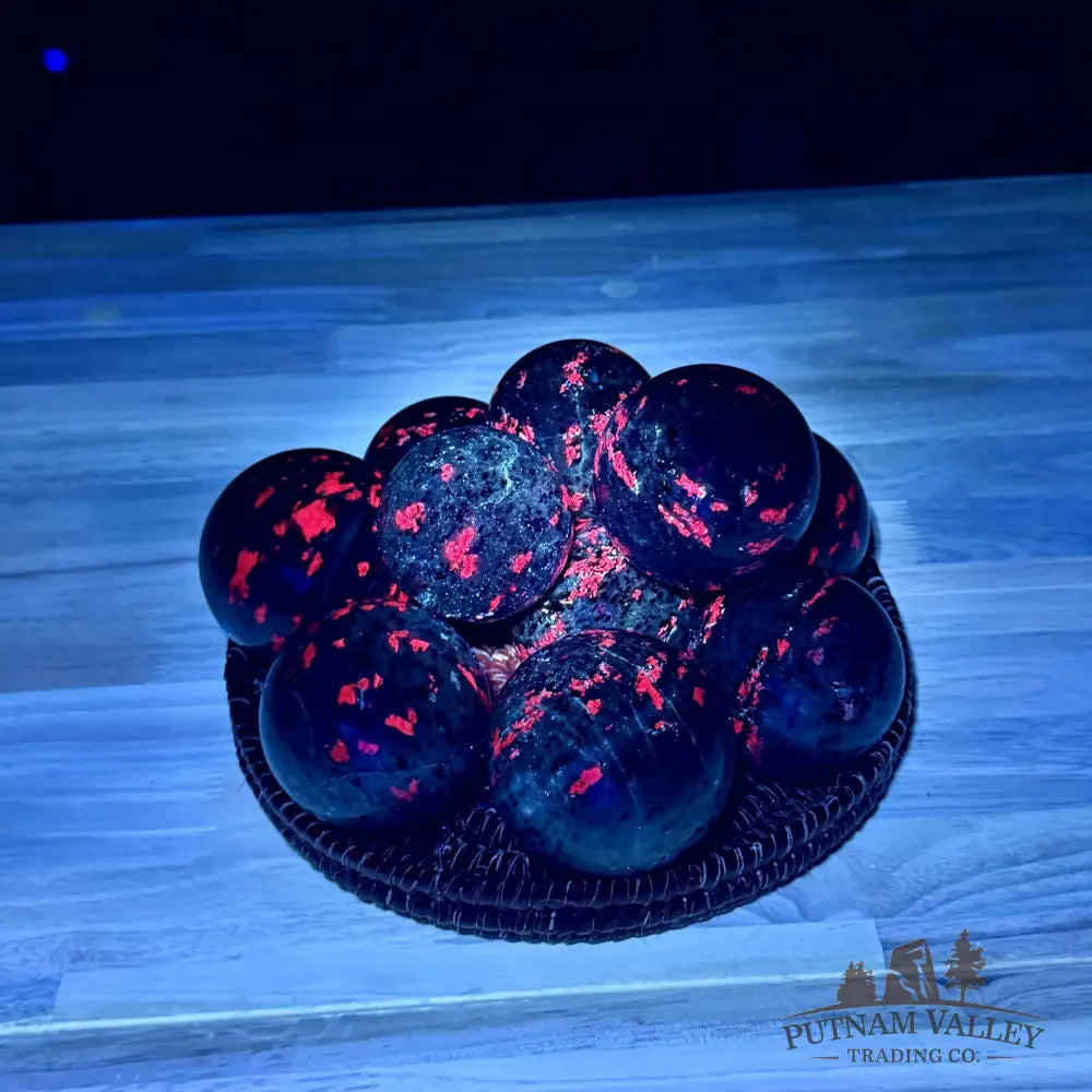 Ruby Zoisite Spheres - Sphere