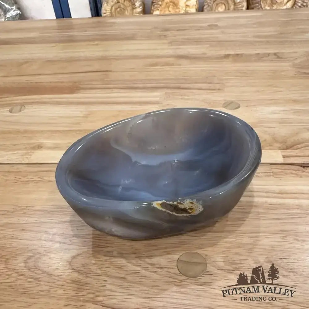 Rustic Agate Bowl - Putnam Valley Trading Co.