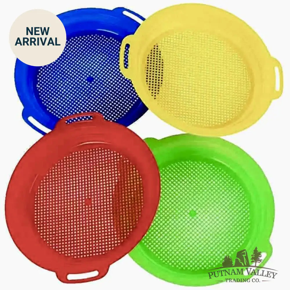 Crystal Mining Treasure Sand Bag + Sifter - Treasure Bag