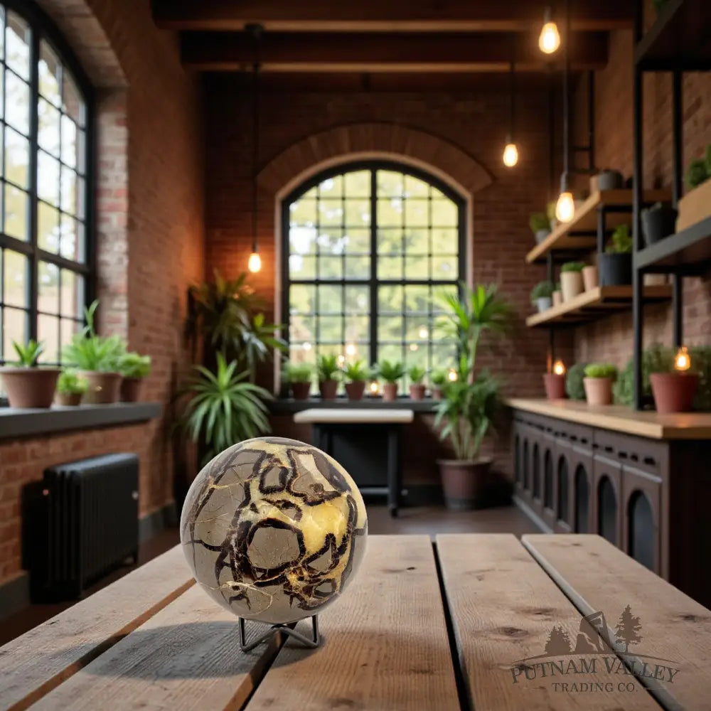 Septarian Sphere 4.8’’ Sphere