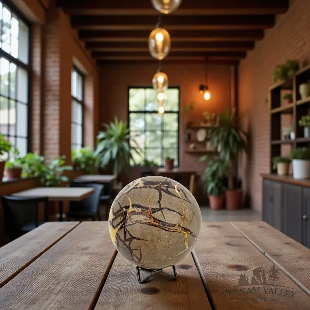 Septarian Sphere 4.8’’ Sphere