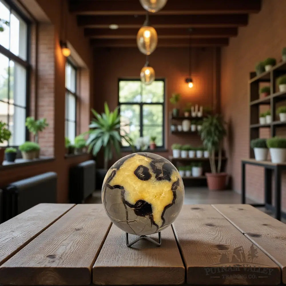 Septarian Sphere 4.8’’ Sphere