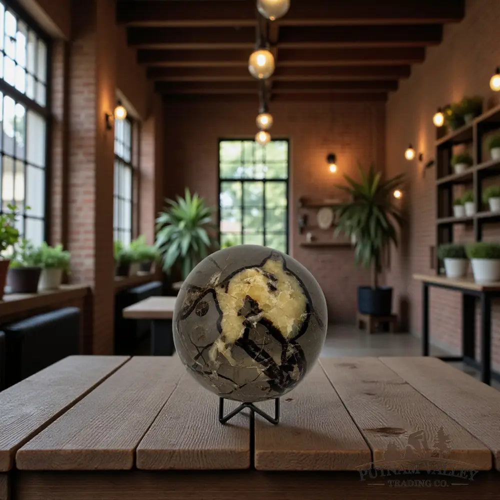 Septarian Sphere 5.2’’ Sphere