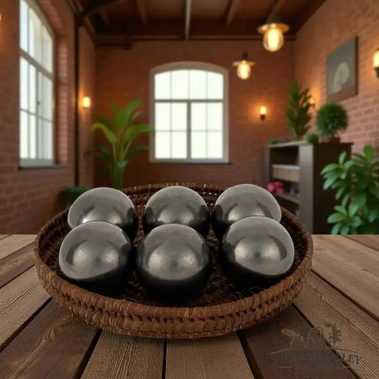 Shungite Spheres - Putnam Valley Trading Co.