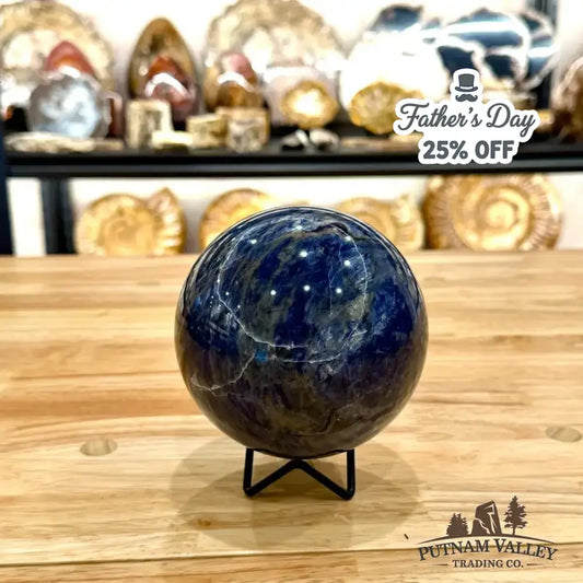 Sodalite Sphere 4.65" - Putnam Valley Trading Co.