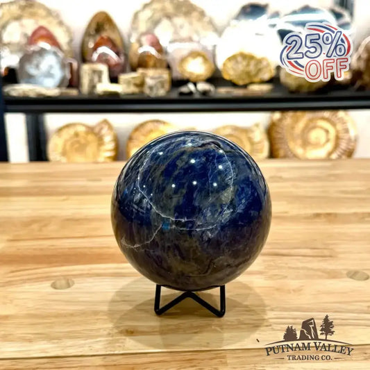 Sodalite Sphere 4.65" - Putnam Valley Trading Co.