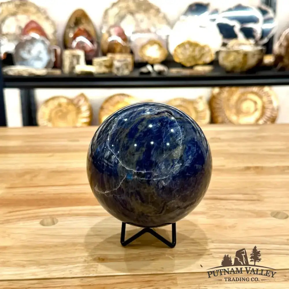 Sodalite Sphere 4.65" - Putnam Valley Trading Co.