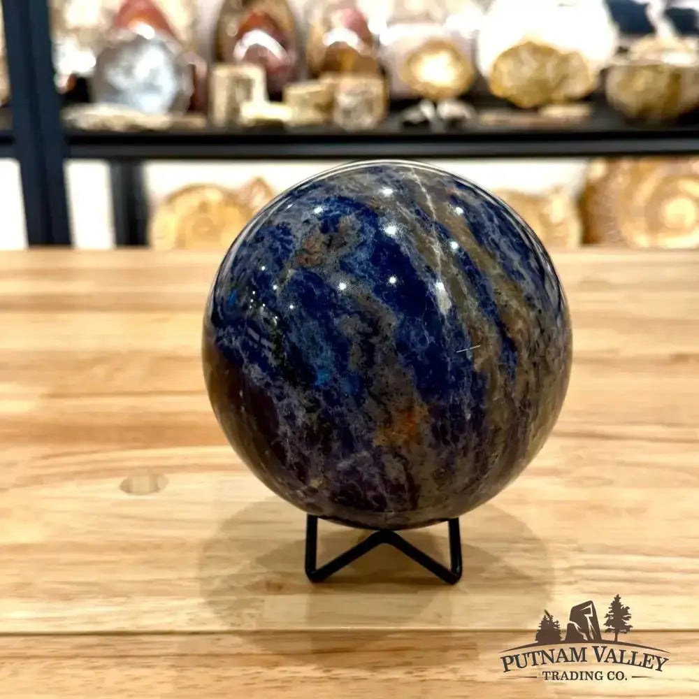 Sodalite Sphere 4.73" - Putnam Valley Trading Co.