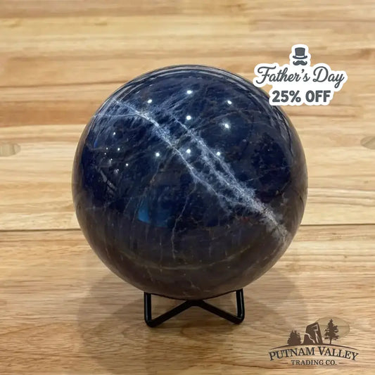 Sodalite Sphere 4.75" - Putnam Valley Trading Co.