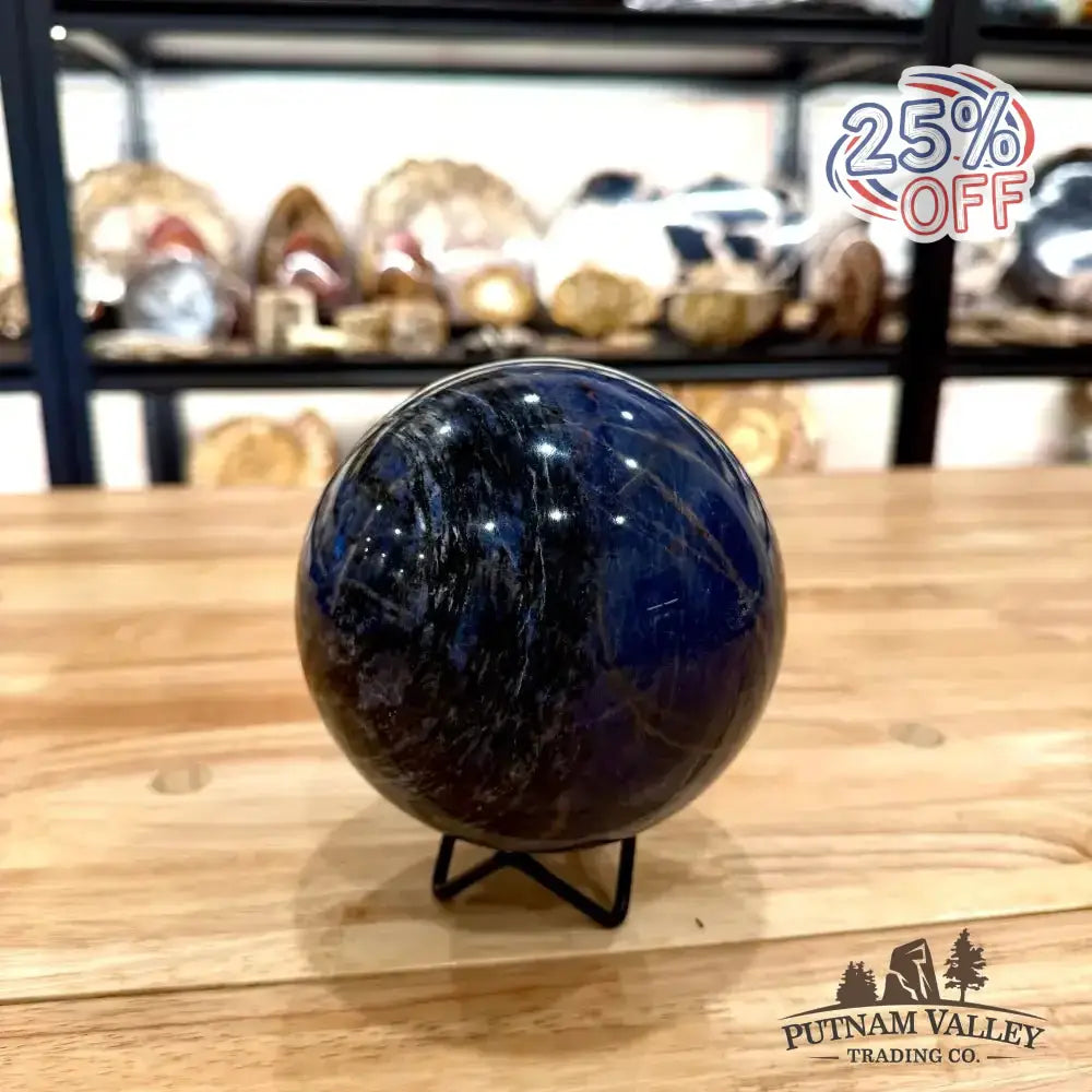 Sodalite Sphere 4.84" - Putnam Valley Trading Co.