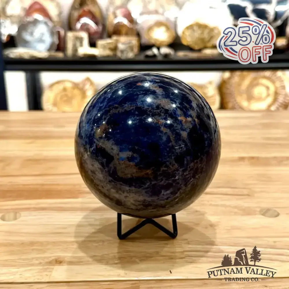 Sodalite Sphere 4.9" - Putnam Valley Trading Co.