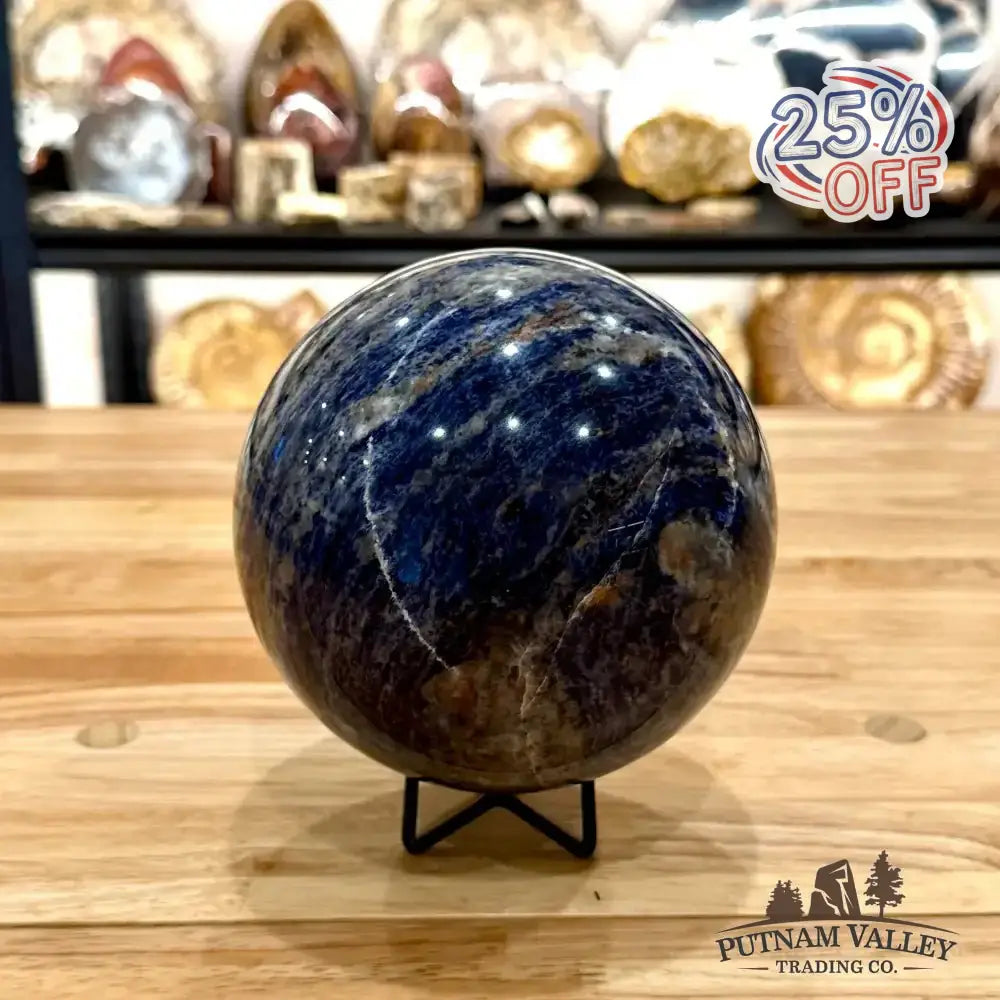 Sodalite Sphere 5.61" - Putnam Valley Trading Co.